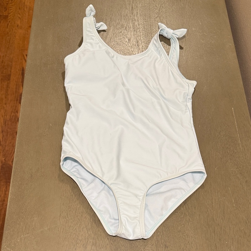 GB Girls Light Blue One-Piece Swimsuit size 14